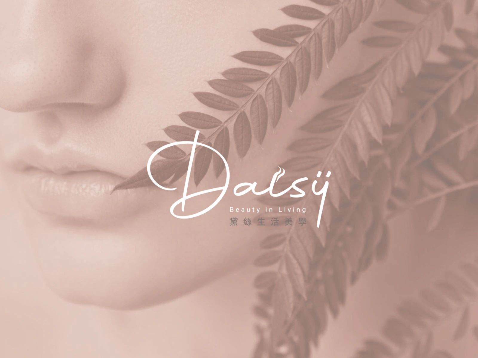 黛絲生活美學識別設計專案：“Daisy黛絲生活美學” 以愜意柔和的氛圍，帶給客戶美好的美容體驗